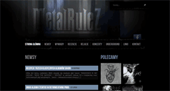 Desktop Screenshot of metalrulez.pl